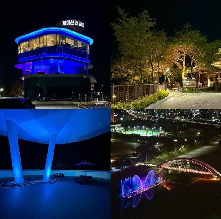전남 화순 가볼만한곳 화순 여행 코스 개미산전망대 야경