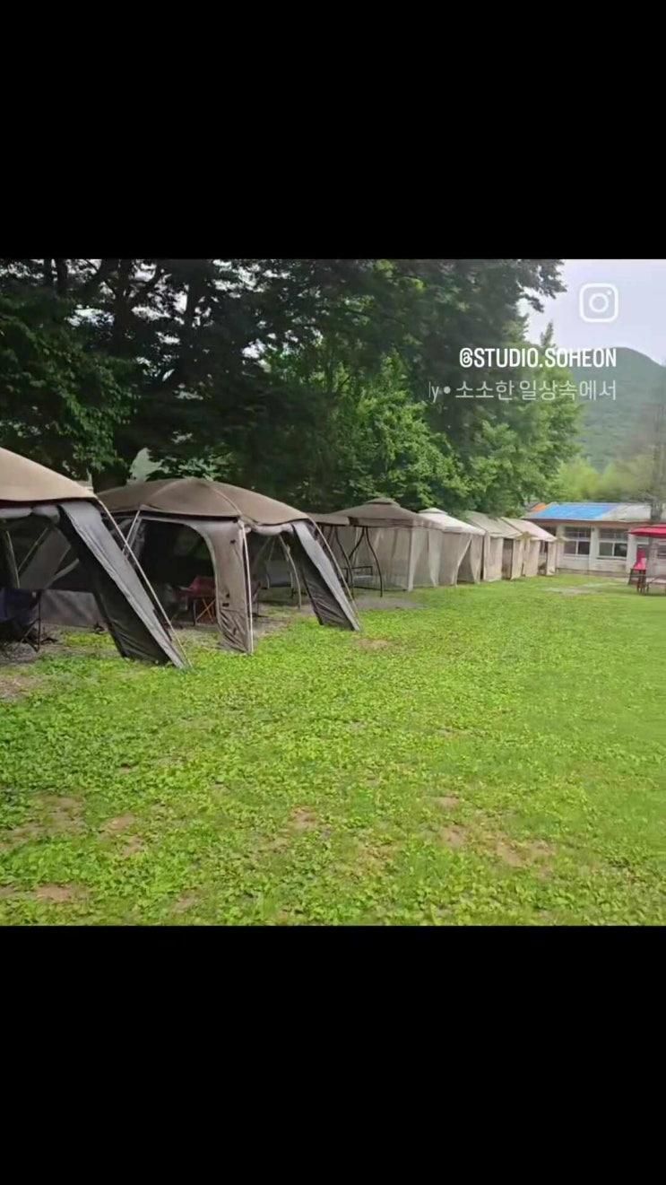 [창녕 아이와 가볼만한 곳]캠핑 분위기 브런치 카페_카페마실_폐교 개조한 이색 카페_내돈 내고 잘 다녀온 후기