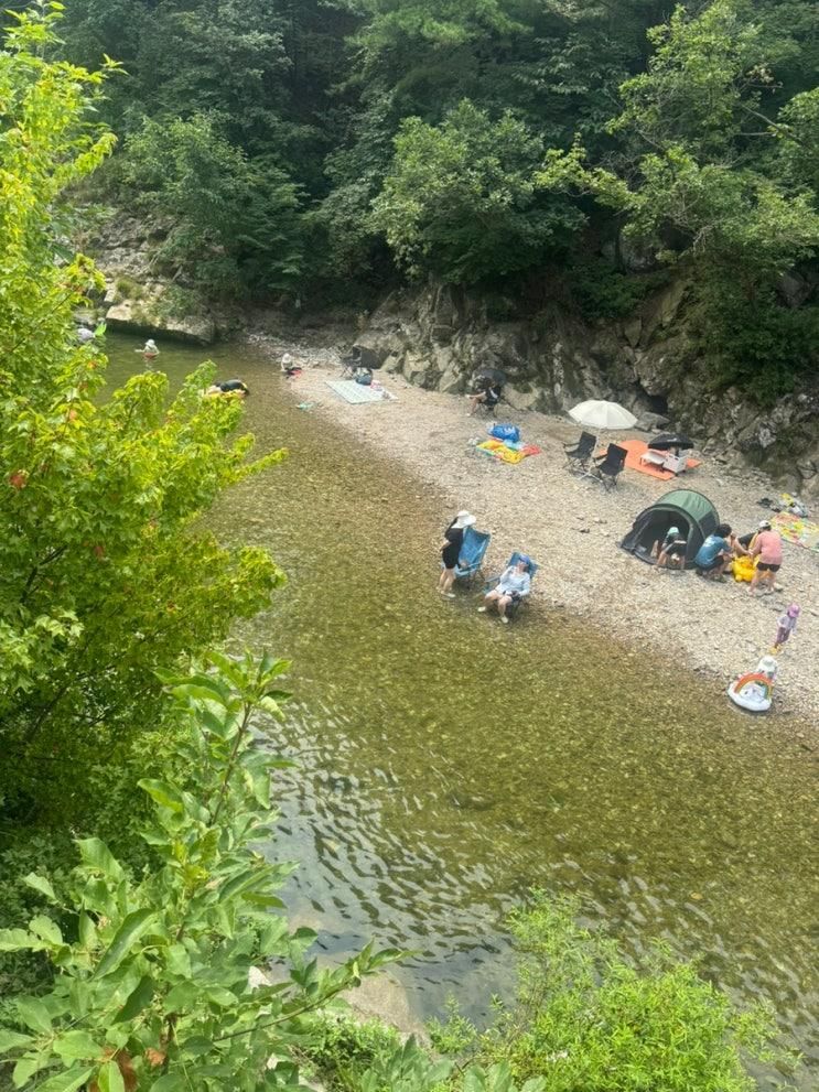 여름 내내 또간 계곡카페 : 그린달 카페 연천밥집 우렁이랑쌈사랑애
