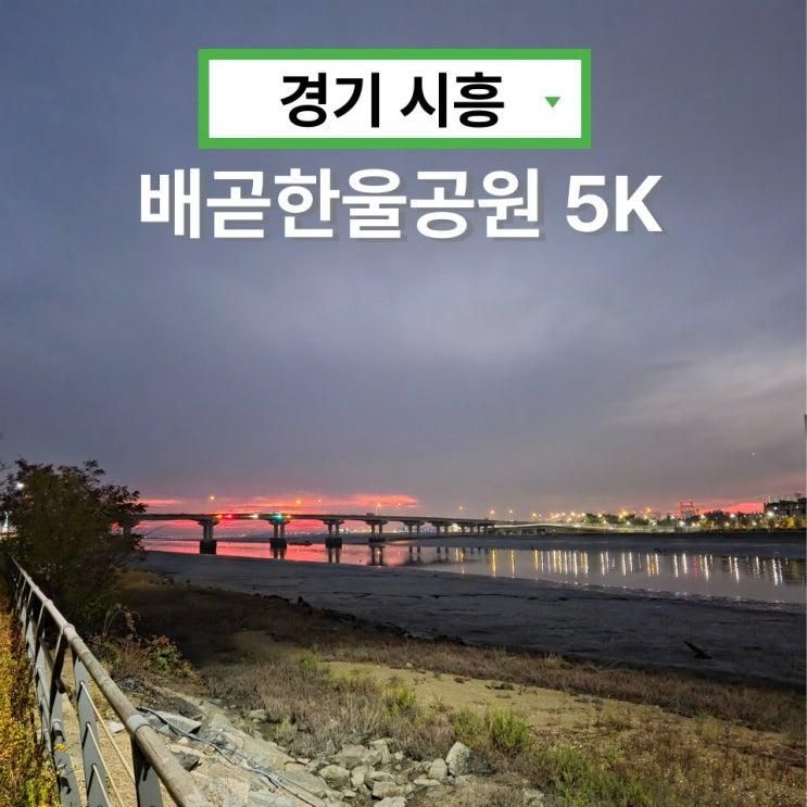 경기 시흥 러닝코스 배곧한울공원 5K