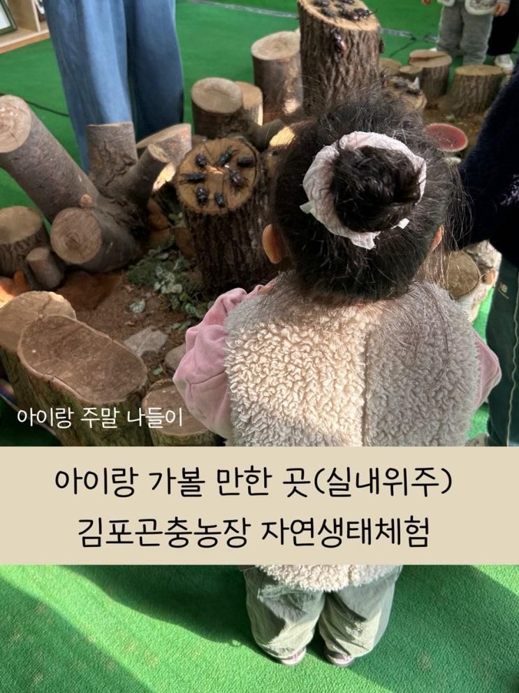 김포곤충농장 자연생태체험(곤충,동물,파충류 체험+미꾸라지 잡기+장수풍뎅이 애벌레 분양) / 김포 아이랑 가볼 만한 곳, 체험형 농장, 아이랑 실내 체험