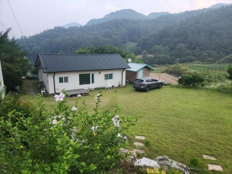 괴산감성숙소 우아한게으름북스테이
