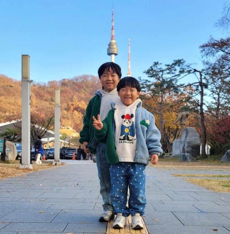아이랑 당일치기 서울여행(중구) 추천코스 2편 - 남산공원, 안중근의사기념관, 신세계미디어파사드