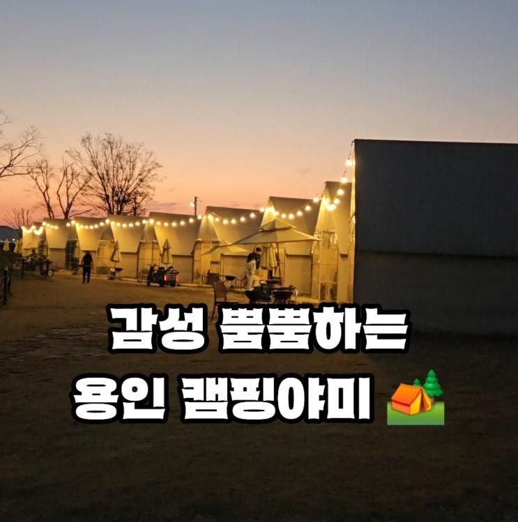 용인 캠핑야미 감성가득한 캠프닉 명소 솔직후기