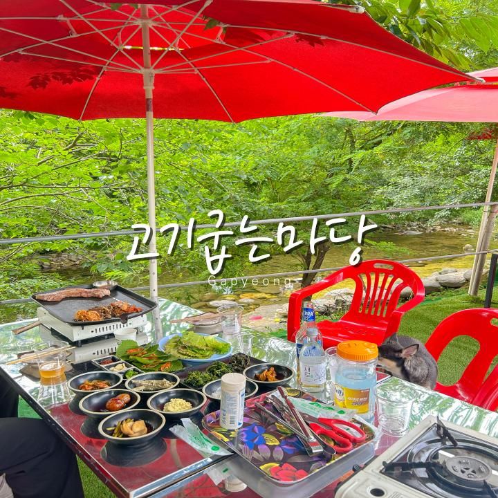 양평근처맛집 내돈내산 고기굽는마당 +애견동반