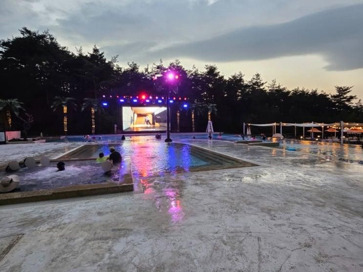 양양 더앤리조트 온천 '가든온, 스파온' 야간 밤까지 수영하고 놀았던 내돈내산 솔직후기!!(썬베드,비치타올,가운,튜브,큰풀장수온)