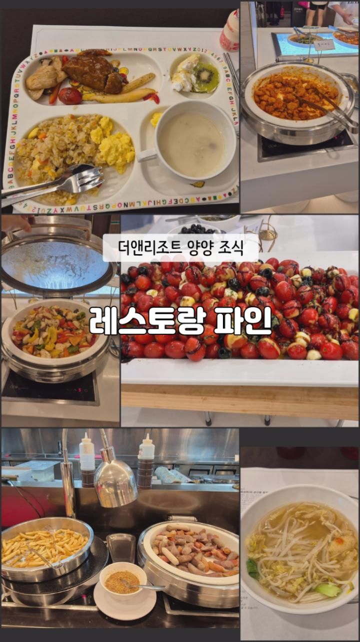 더앤리조트 양양 조식 시간 가격 후기