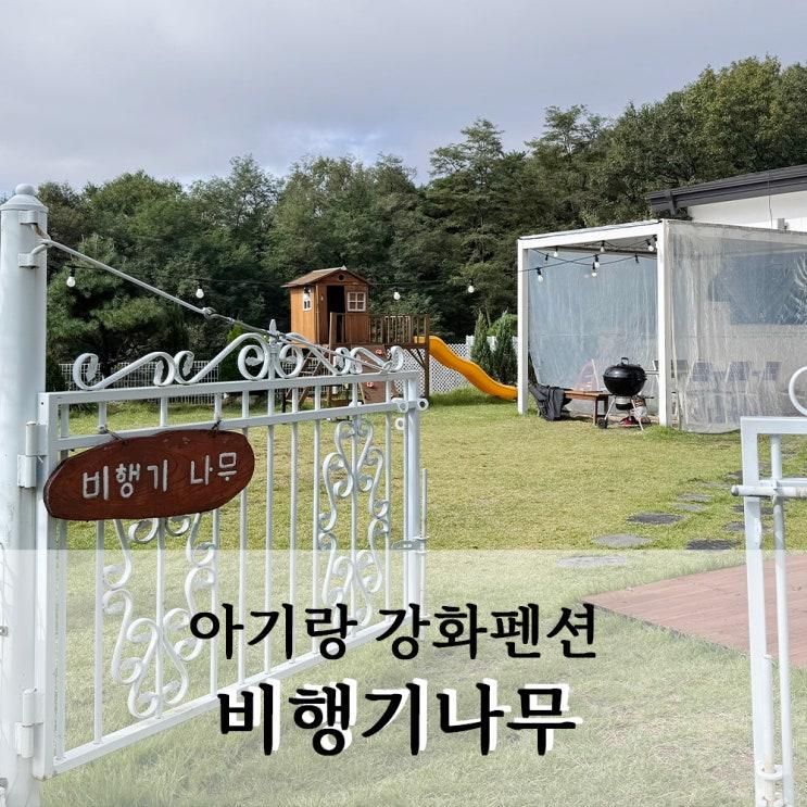비행기나무 :: 4살아기랑 펜션 강화여행 강화펜션 아기랑가볼만한곳