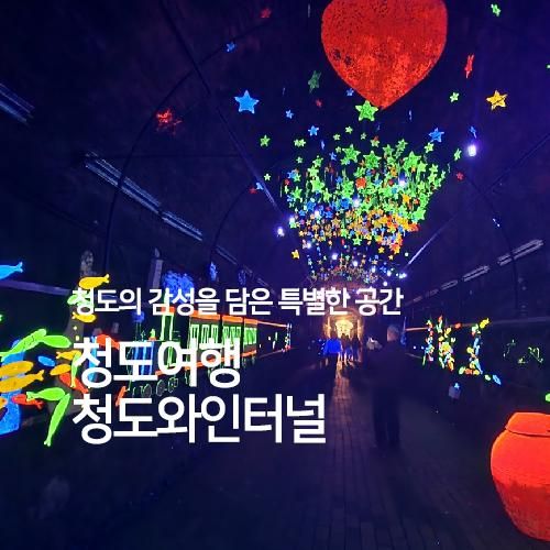 청도 가볼 만한 곳 청도와인터널