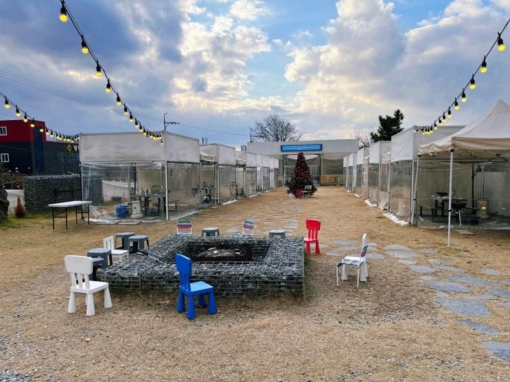 충남 아산 애견 동반 분위기 좋은 바베큐 캠핑장 앤드휴