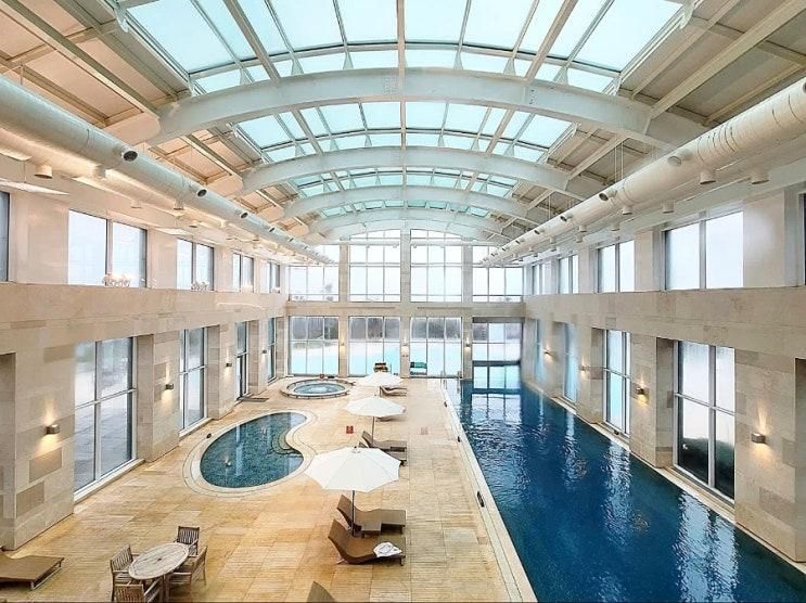 해비치 호텔 앤 리조트 제주 표선 실내 야외 겨울 온수풀 수영장 슬리퍼, 수영모 착용 여부, 피트니스 센터, 사우나 요금 및 이용 후기