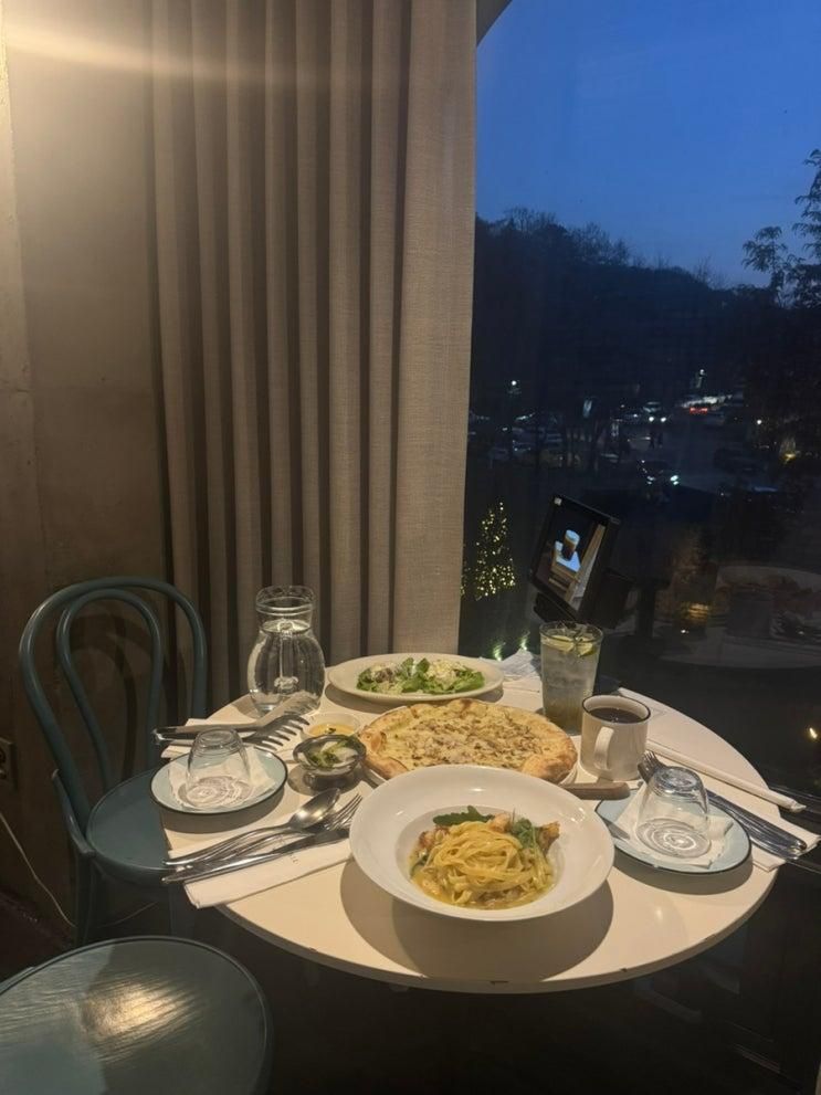 헤이리 맛집 아기랑 파스타 피자 베이커리 카페 모쿠슈라테이블