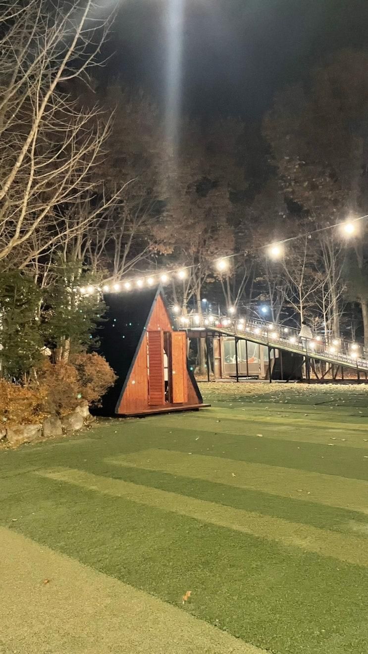 🏕️포천 ‘행복한캠핑바베큐장’ – 감성 캠핑식당 / 주말 데이트 가볼만한곳 추천✨