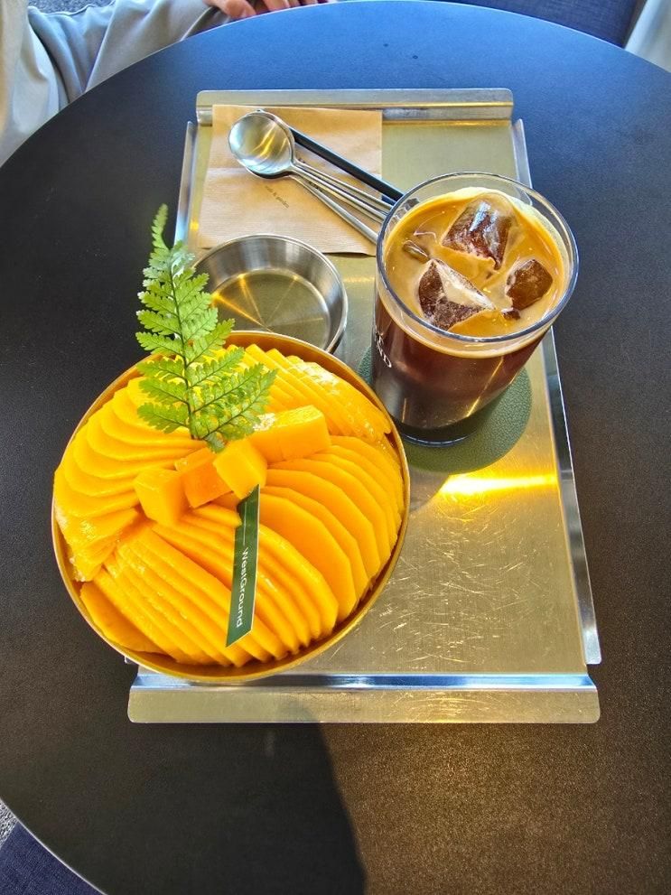 제주 애플망고빙수 맛집 가드닝 베이커리 카페 웨스트그라운드