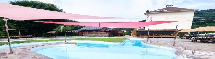 [광고]아이와 함께 하기좋은 서울근교 수영장카페_동두천 WABA 카페