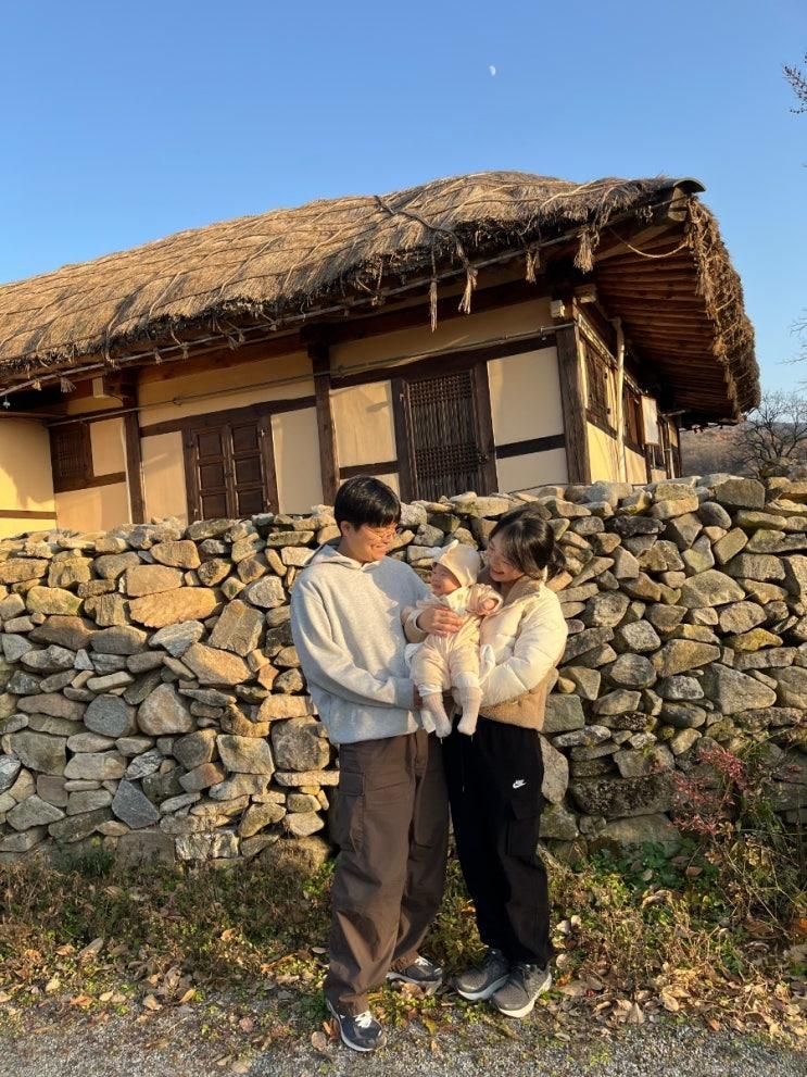 아기 데리고 전국투어 중