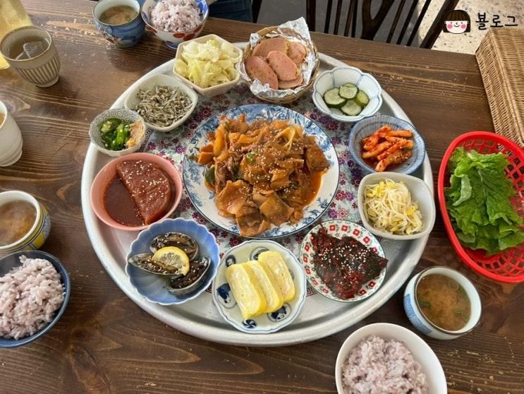 제주맛집) 단소 애월 가정식 한식맛집 / 제주도 먹거리 집밥 단소웨이팅 예약