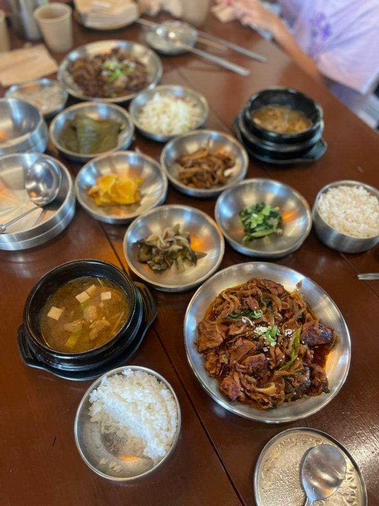 소도리 : 강릉 주문진, 아들바위공원 근처 한정식 맛집