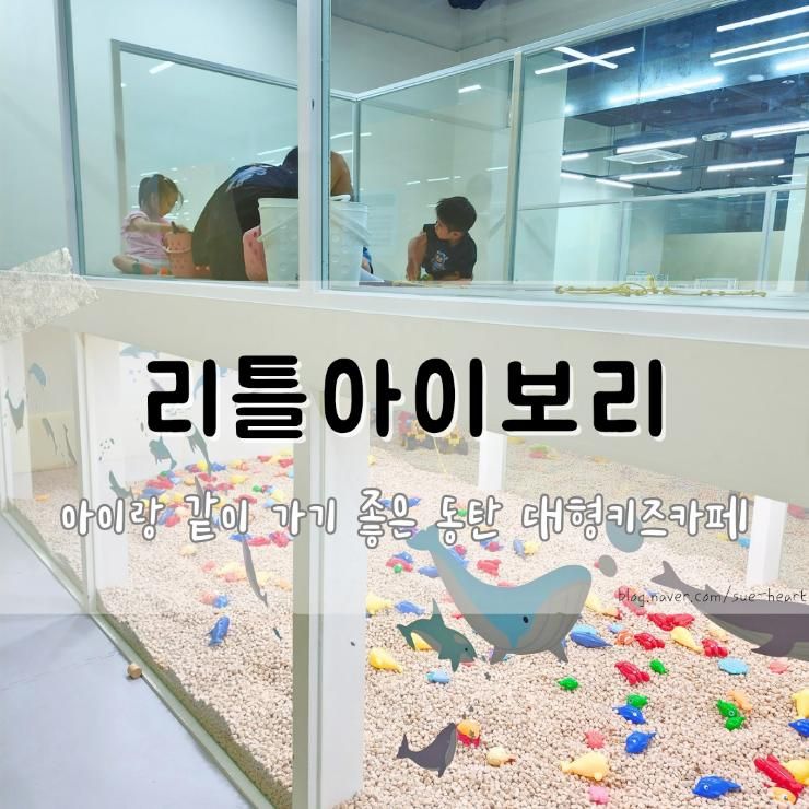 아이랑 같이 가기 좋은 동탄 대형키즈카페, 리틀아이보리 동탄역파라곤점