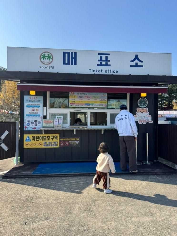춘천 아이랑 가볼만한 곳 | 육림랜드 놀이기구에 동물원까지