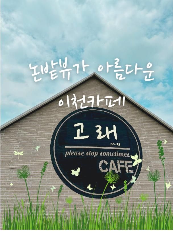 [신상 카페] 논밭뷰가 아름다운 이천카페 고래