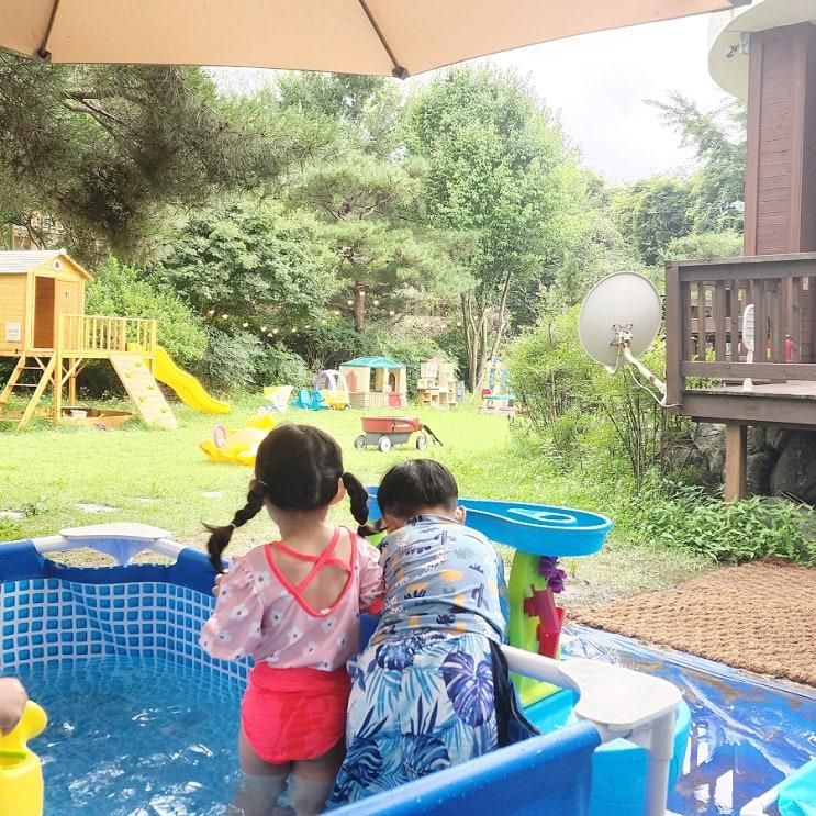 온전한하루 안성 공간대여 숲세권에 수영장까지 있는 감성 파티룸