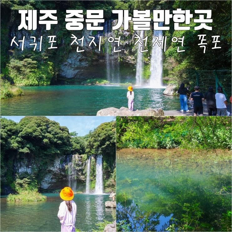 제주 중문 서귀포 가볼만한곳 천제연폭포