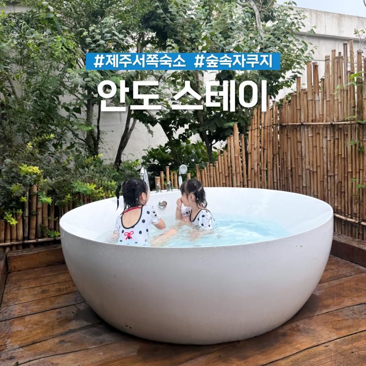 제주 서쪽 가성비 숙소 안도스테이 제주도 4인 독채펜션