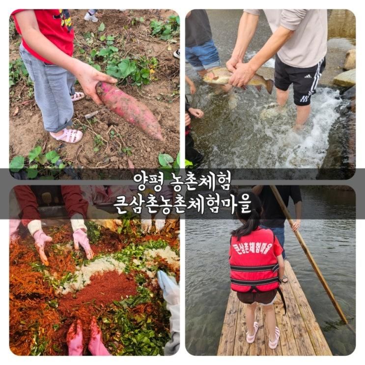 경기도 양평여행 : 양평 큰삼촌농촌체험마을에서 농촌체험 나들이 (feat.김장체험)