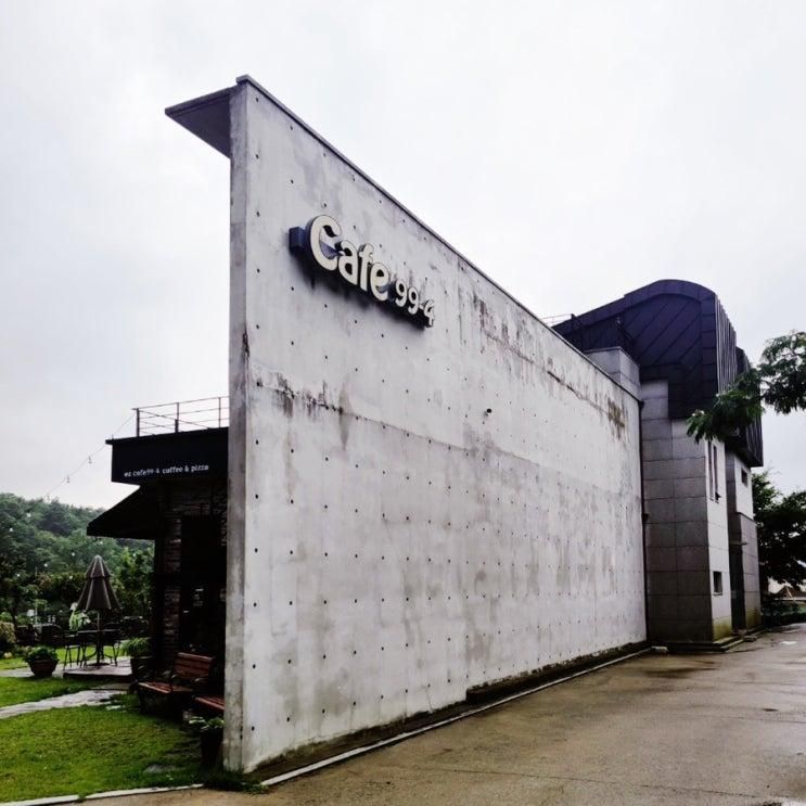 용인 모현/비 오는 날 숲속 이지 카페