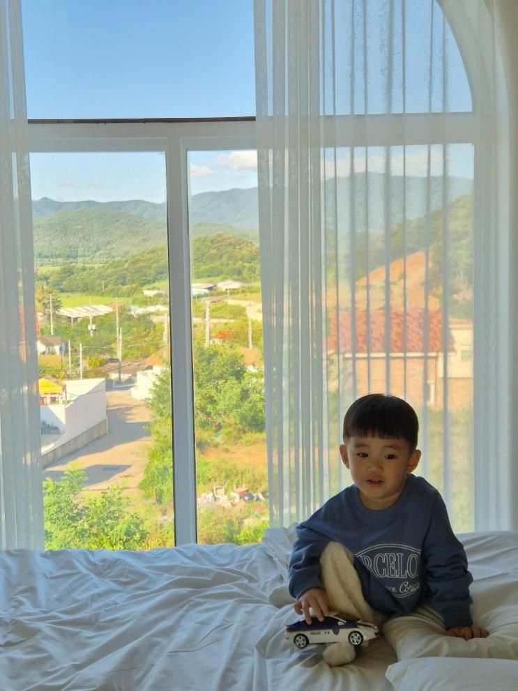 경주 사리풀빌라 이슬 B동 키즈풀빌라 가족여행