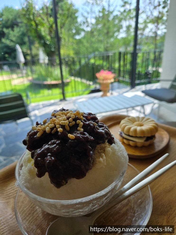 용인 기흥 국산팥으로 정성스럽게 만든 팥빙수 맛집 : 까치빙수