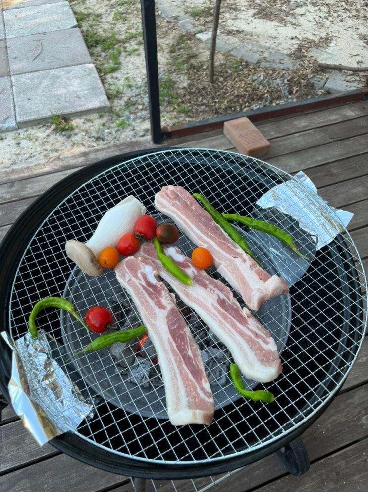 공주시 가볼만한곳 반려동물동반가능한 고기정원 셀프바베큐장