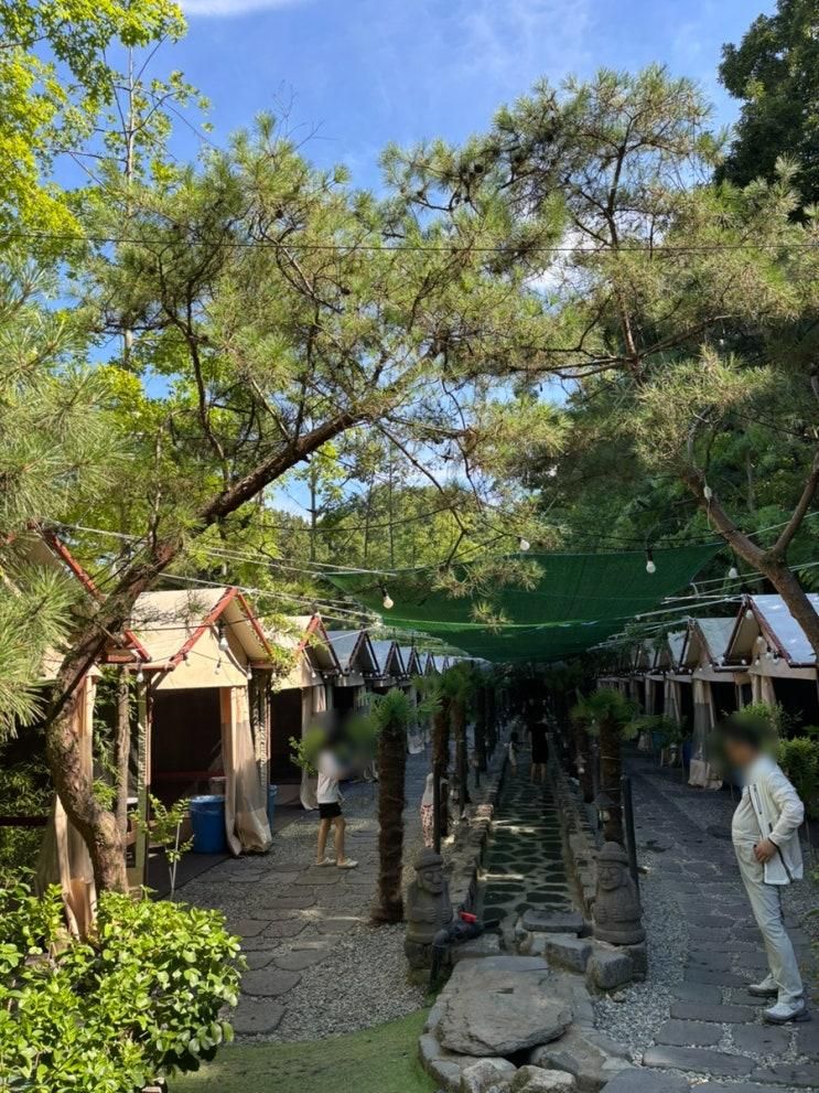 청주 묵방골정원 계곡 식당 아이랑 갈만한 곳