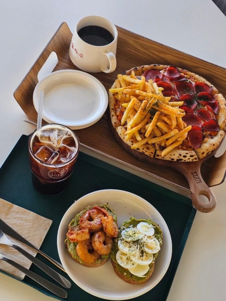 키즈존 완비! 경산 압량 카페 월화수 ☕ 2층 통창뷰 영남대 브런치 카페 추천