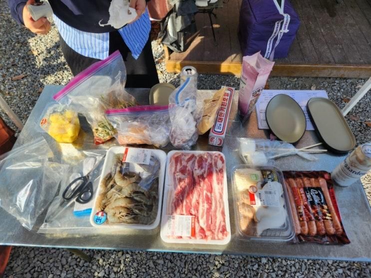 반디블리 바베큐장에서