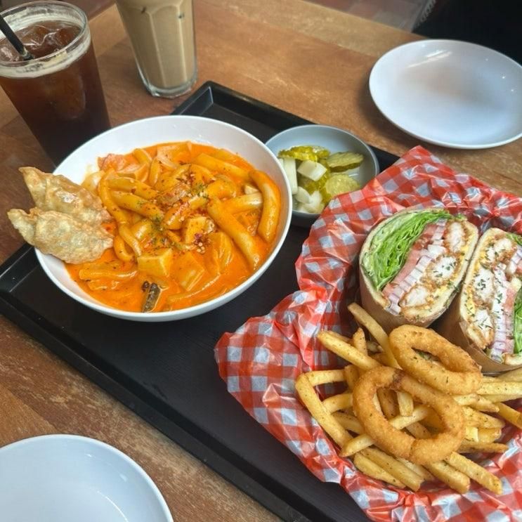 의정부 브런치 맛집 : 파머스빌리지플러스 떡볶이, 샌드위치 후기