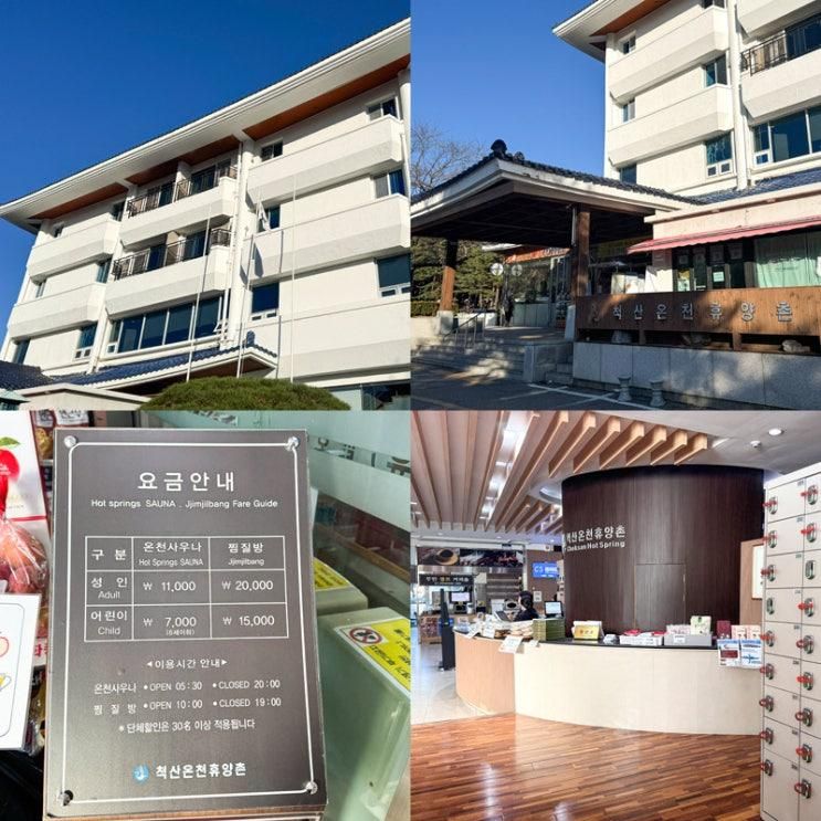 강원 속초 온천 '척산온천휴양촌' 속초 노천 온천 사우나 후기