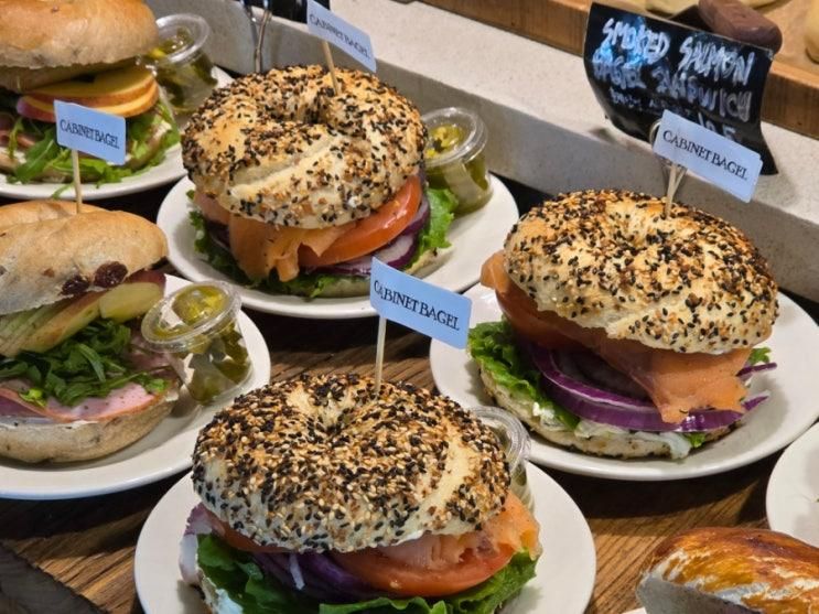 수원 행궁동 카페 캐비넷 베이글 분위기 좋은 데이트 맛집