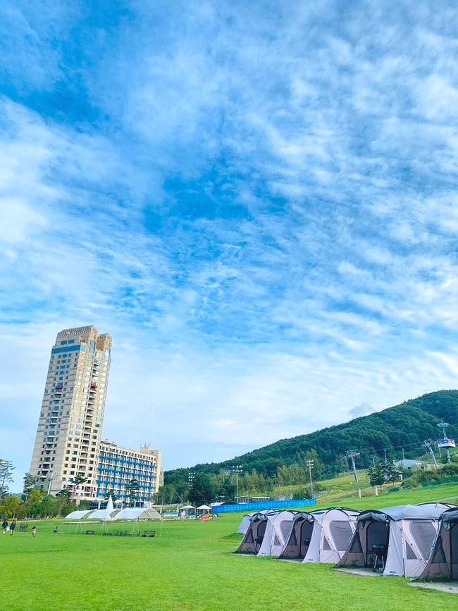 평창 휘닉스 2박 3일! 아이랑 블루동 스카이스탠다드 + 블루캐니언 + 몽블랑/ 곤돌라 + 포레스트 캠핑 BBQ 상세후기