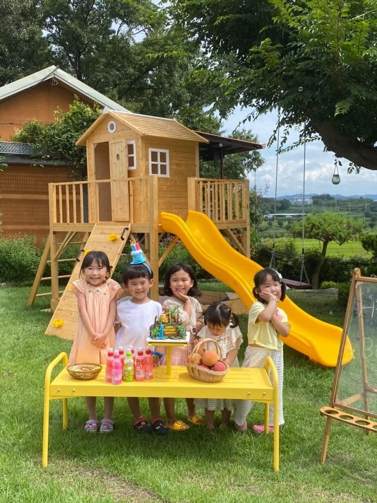 경북의성 아이와 가볼만한곳, 프라이빗 농장체험+팜크닉 “구천농원 더구팜”