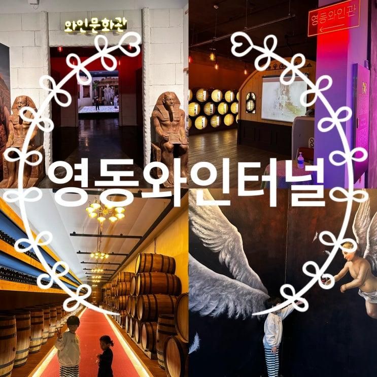 충북 영동 아이와 함께 가족여행 코스로 딱인 영동와인터널 후기