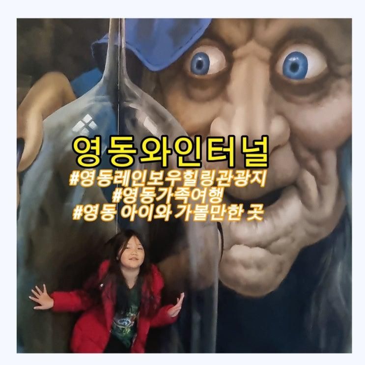 영동관광지 영동와인터널 레인보우 힐링관광지 영동 아이와 가볼만한 곳