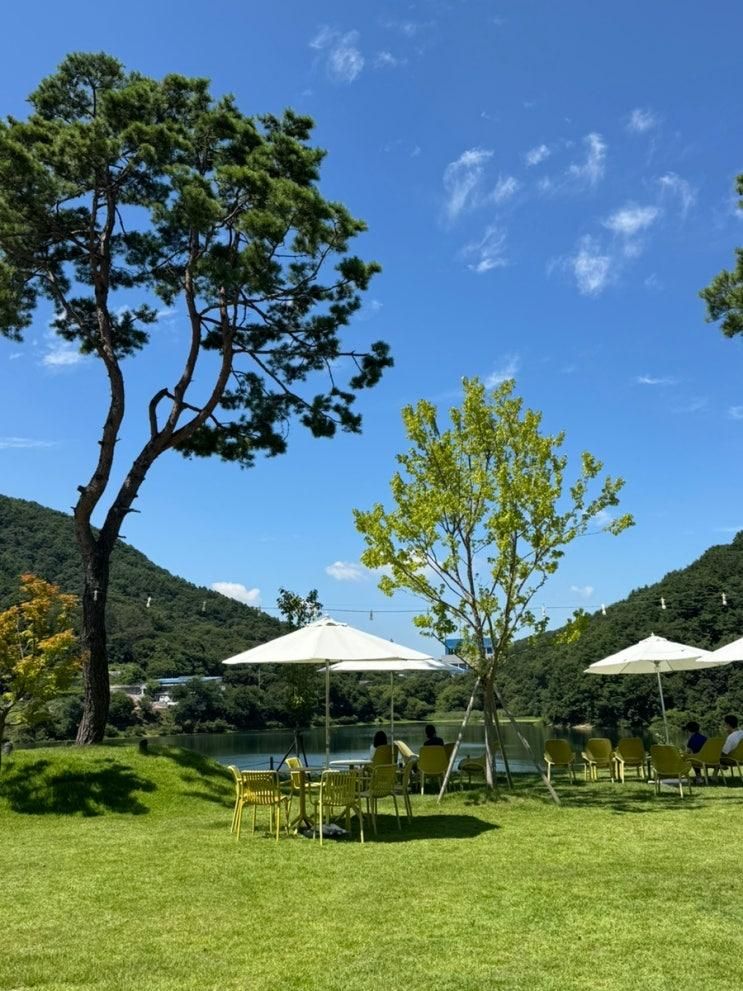 충북대형카페 호수뷰 음성 유리원 아기와 갈만한 곳