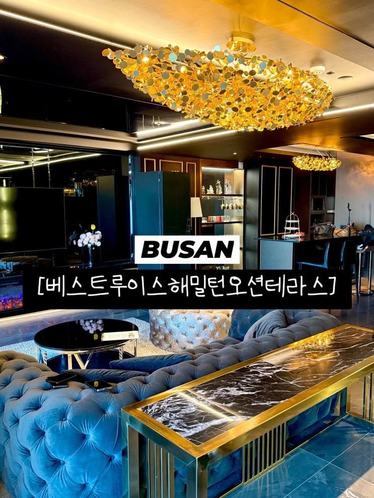 [베스트루이스해밀턴오션테라스] 부산 기장 가성비 오션뷰 숙소 / 호텔 그 이상의 고급스러움