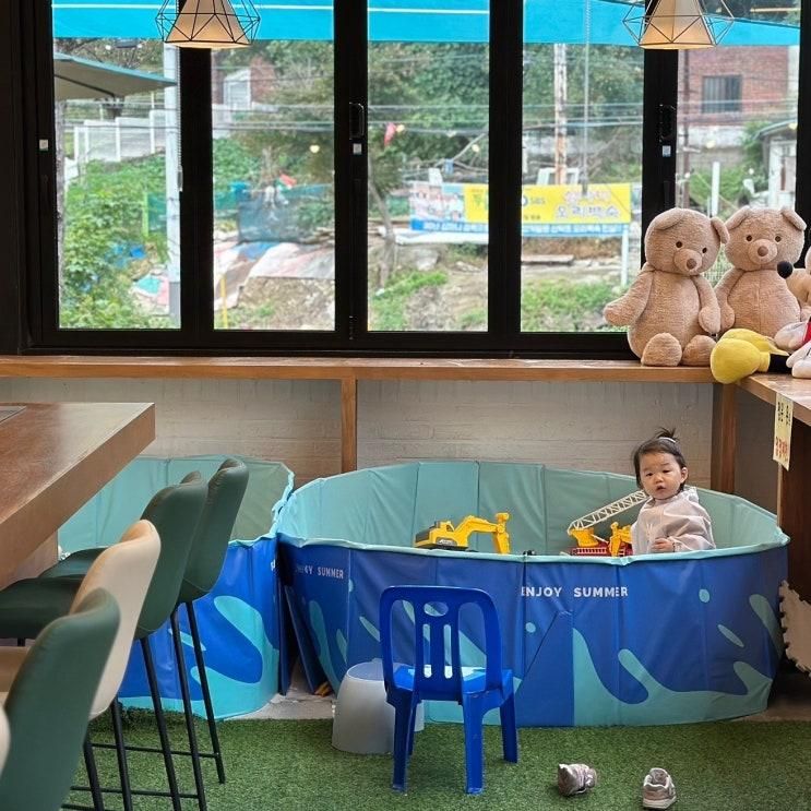천안 유량동 아기랑 가볼만한곳 소소리카페 모래 물놀이 키즈카페