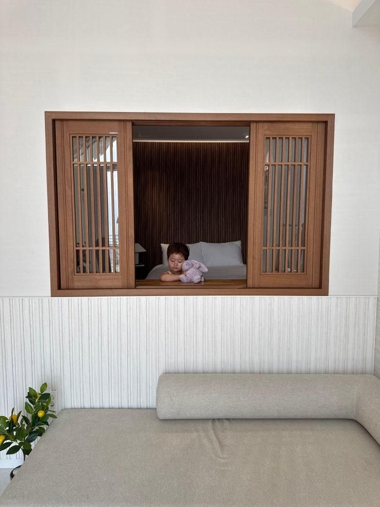 강릉 아이랑 오션뷰 자쿠지 감성 바다 앞 신상 펜션 테라머뭄