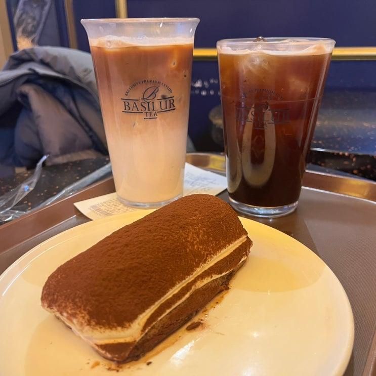 [서울/잠실] 베질루르선셋에비뉴 롯데월드몰점 ; 밀크티맛집, 잠실카페추천