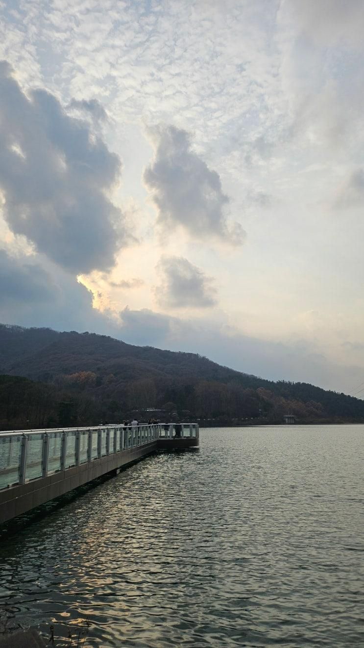 기산저수지 수변산책로 스카이워크 달전망대
