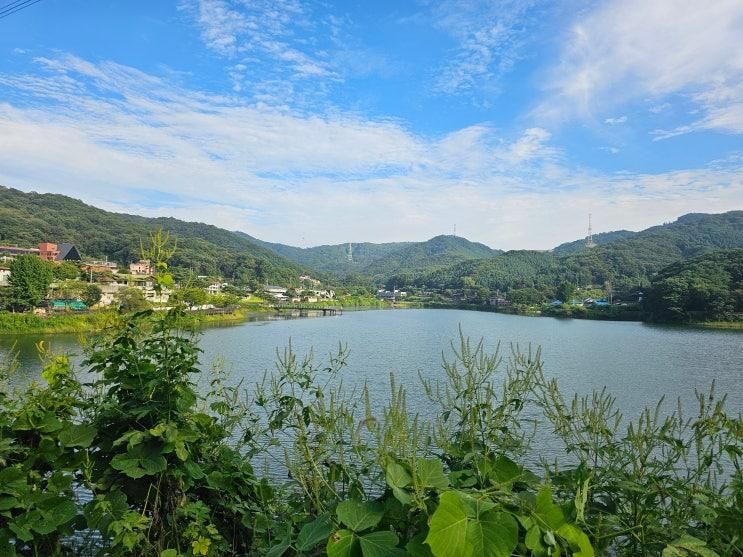 양주 기산저수지 산책로 | 서울 근교 드라이브 데이트 명소 추천